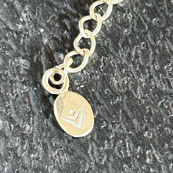 Vintage Silpada Elegant Black and White Necklace with Pearl and black Beads - Picture 5 of 5